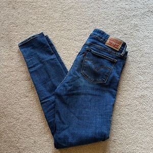 LEVIS 711 Skinny jeans W28 L30 size 6
